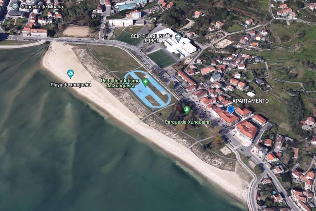 Primera Linea De Playa Rias Baixas, Moana 아파트 외부 사진